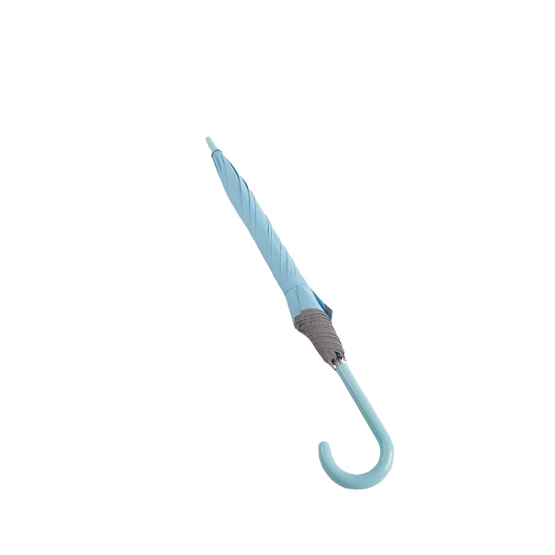 پونجی کوچک تازه آبی روشن، با چتر مستقیم نوار بازتابنده-0E6B0037