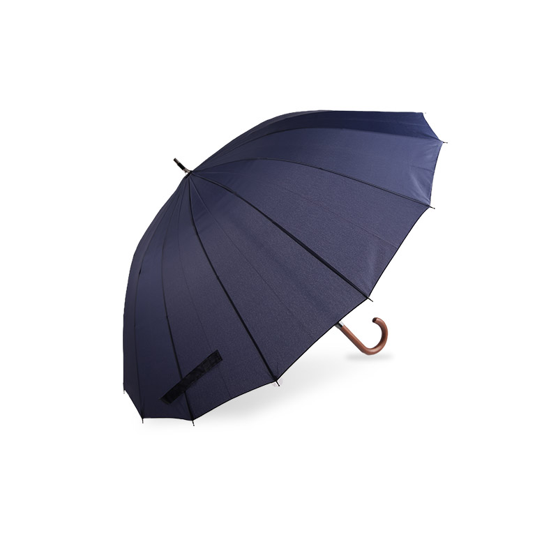 Dome Pure Handle Wooden Handle Pongee Straight ombrella-0E6B0247 Dome Pure Handle Wooden Handle Pongee Straight ombrella-0E6B0247