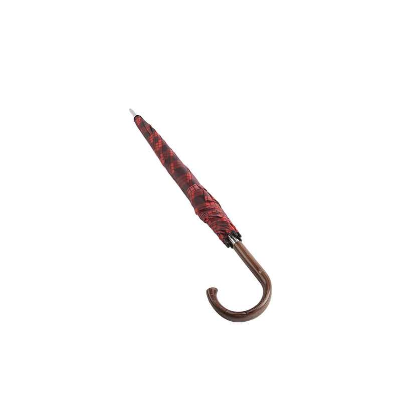 چتر راسته پلی استر روح دانشجویی قرمز شطرنجی-0E6B0329