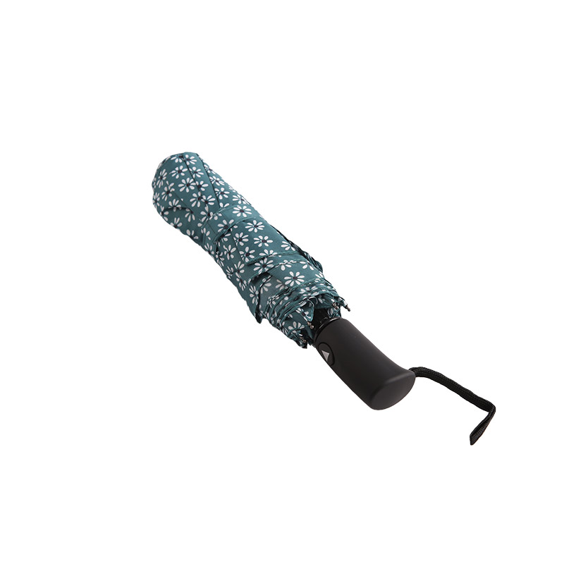 چتر سه تایی پونجی گل تازه سبز-0E6B0512