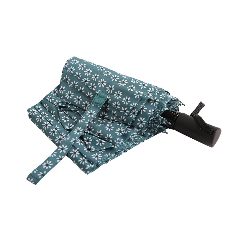 چتر سه تایی پونجی گل تازه سبز-0E6B0512